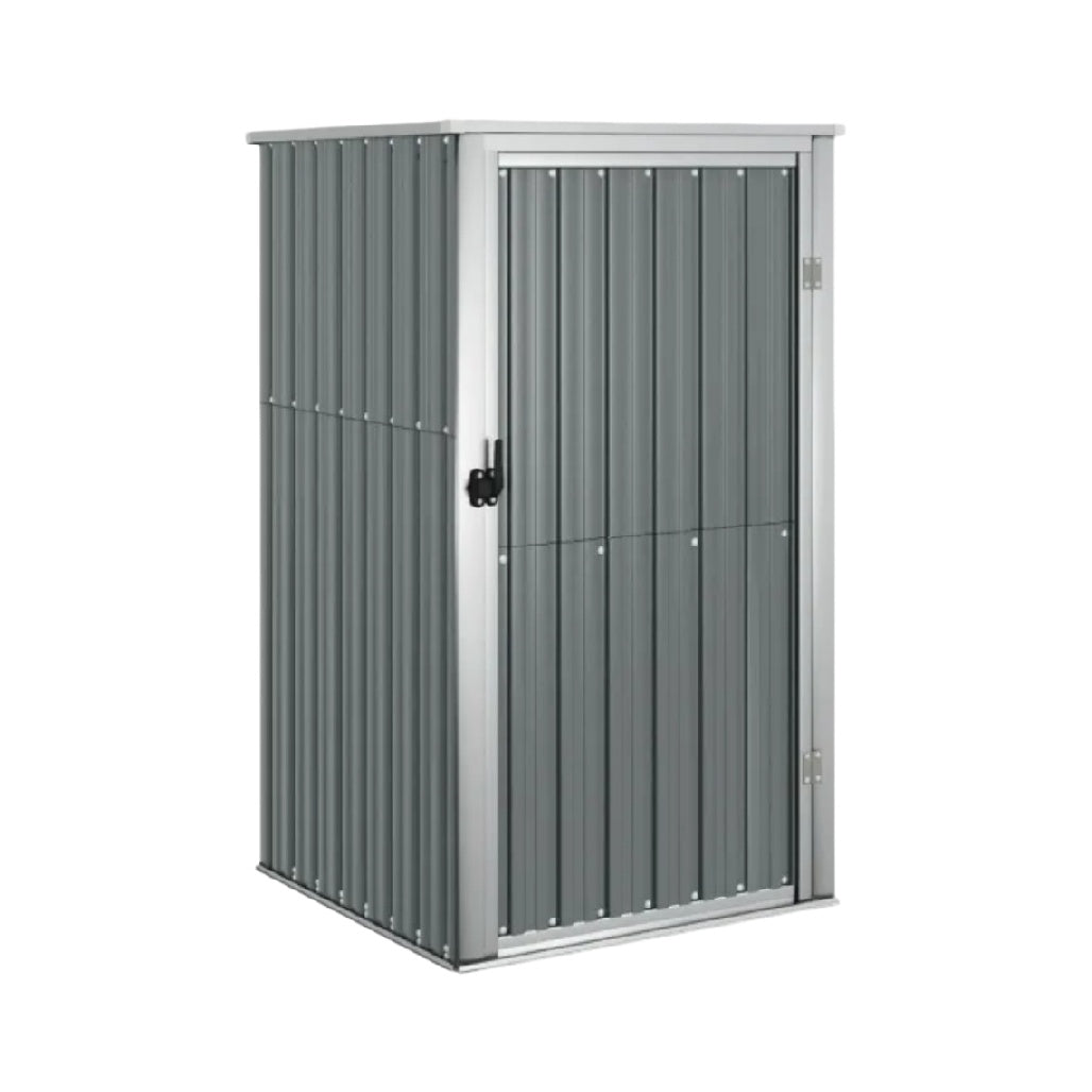 Abri de jardin en métal pour stockage extérieur - Dimensions 80 x 60 x 120