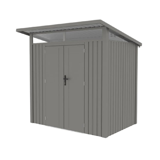 Abri de jardin en métal pour rangement extérieur - 120 x 90 x 180