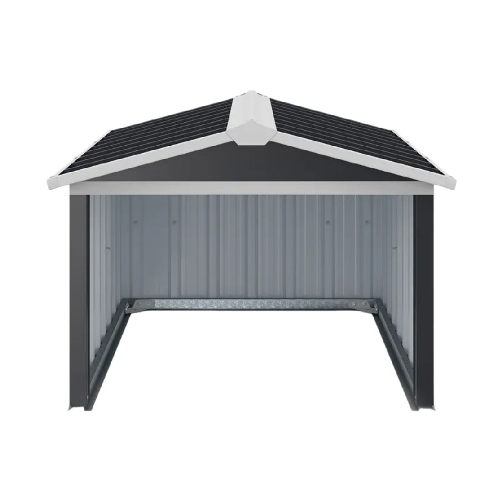 Abri de jardin en métal pour le stockage extérieur - 200 x 150 x 120