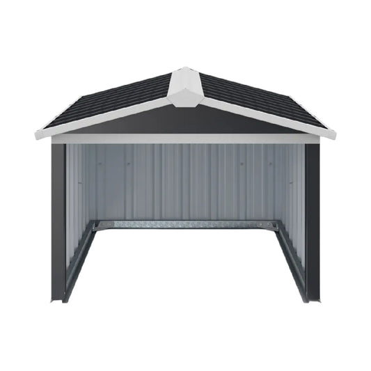 Abri de jardin en métal pour le stockage extérieur - 200 x 150 x 120