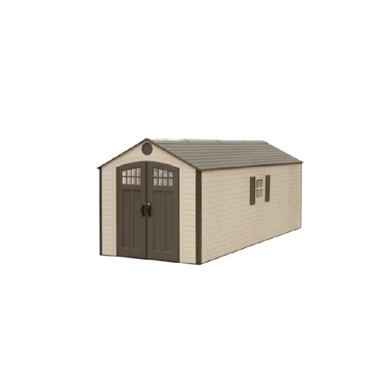 Abri de jardin en résine pour extérieur idéal pour le rangement - 300 x 240 x 220