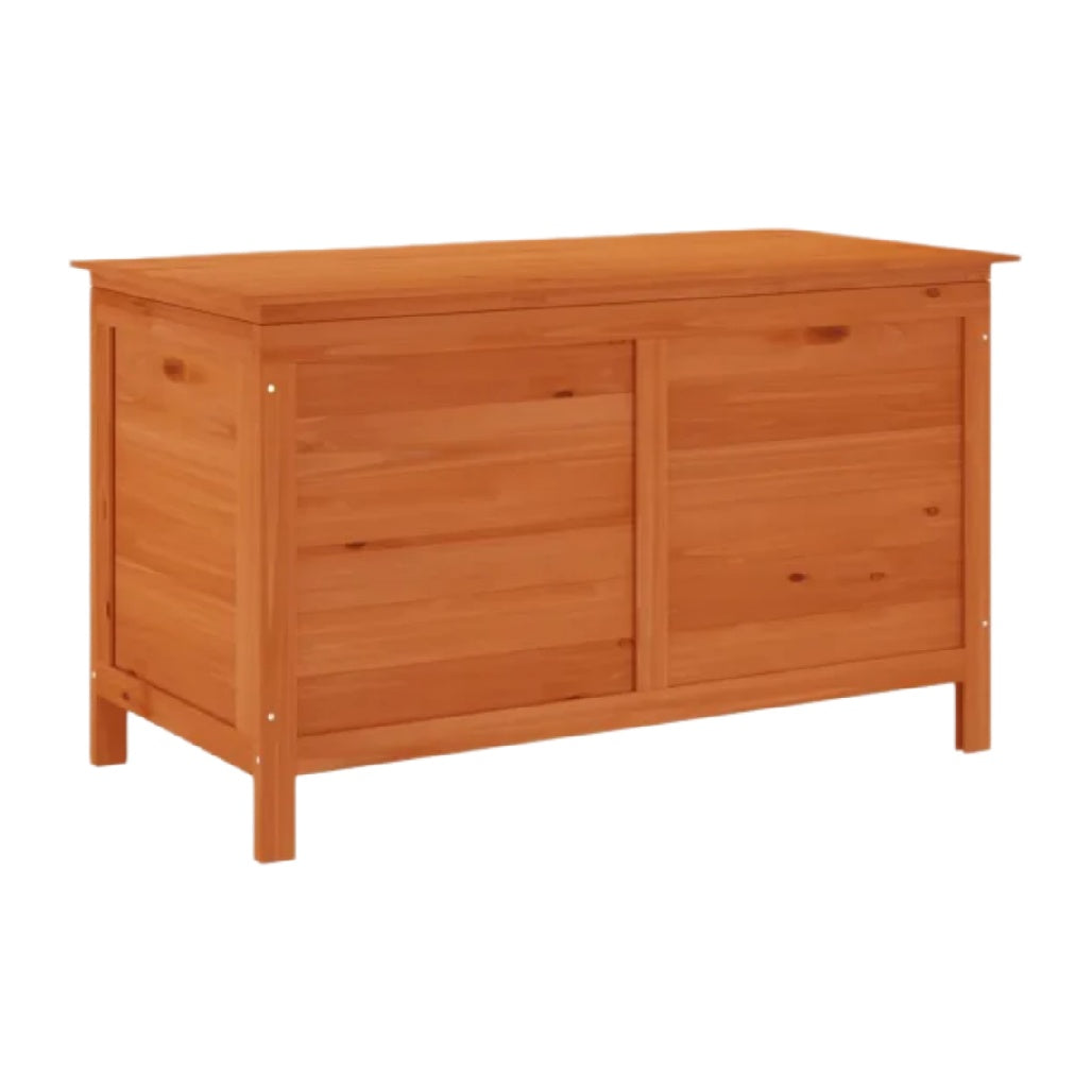 Coffre de rangement en bois pour intérieur - 90 x 45 x 50