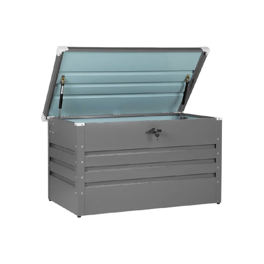 Coffre de rangement pour extérieur en métal - 120 x 50 x 60